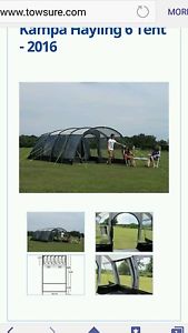 kampa hayling 6 tent used once
