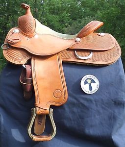 CIRCLE Y XP ELLIS REINER 16/16.5" WESTERN SADDLE 0390