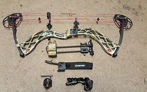 NEW Bowtech Overdrive RH 50# w/ NEW WINNERS CHOICE STRING and more