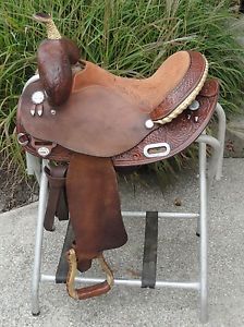 15" CIRCLE Y Martha Josey Western Horse Barrel Racing Saddle