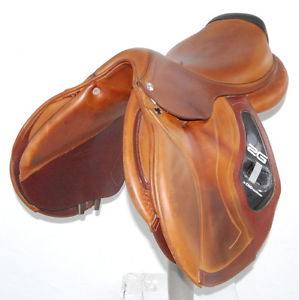17" CWD 2G SADDLE (SO21171) FULL CALF LEATHER, VERY GOOD CONDITION!! - DWC