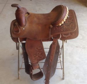 Master Saddlery Steer Wrestling Saddle 16" Bulldogger