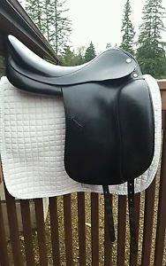 Pristine Prestige Top Dressage Saddle 18" 33cm M/MW
