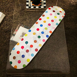 Rare Damien Hirst Supreme Dot Skateboards Decks Boards KAWS MURAKAMI | Board #3