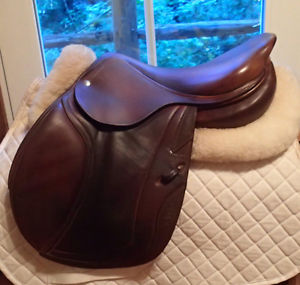 17" CWD Saddle - Full Buffalo - 3L Flaps - SE01 - 2008 - 4.5" dot to dot