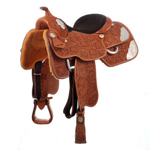 BURNS CUSTOM REINING SADDLE 1140
