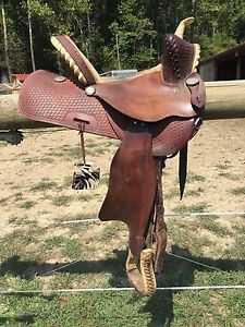 14' Gerald Bethune Barrel Saddle