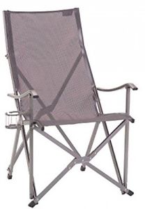 Chair Patio Sling Coleman Portable Lumbar Cup Holder Seat Sling Bag Transport