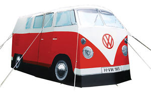 Adult VW Camper Van Tent Red - New