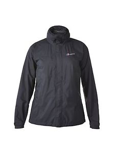 Berghaus Women's Light Hike Hydro Shell Jacket Black / Black Size 16