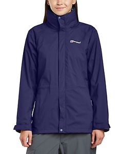 Berghaus Women's Calisto Long 3 in 1 Jacket Evening Blue-Evening Blue Size 10