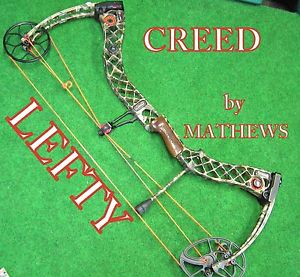 LEFT HAND mathews CREED COMPOUND BOW, 55- 70lb limbs