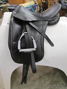 Devoucoux Milady Dressage Saddle & Fittings 17" Used Good Condition