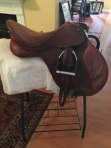 Bates Caprilli All Purpose 17.5 inches Saddle