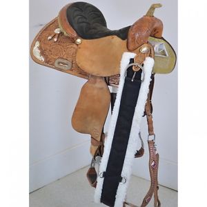 Used 14" Connie Combs Barrel Saddle by Tex Tan Code: U14CONNIECOMBSBR