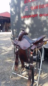 16" Allegany Mountain Trail Saddle - wide LT(gaited)  tree