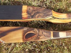 Recurve bow 2,1 of a kind Custom made exotic wood bows -- Absolutely Beautiful