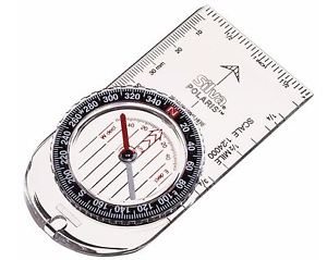 Silva Polaris Compass, Hiking, Camping, Outdoor, Orienteering, Survival, Pocket