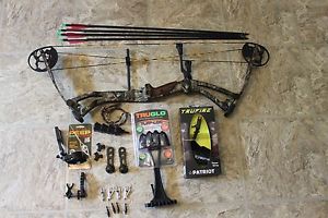 NEW!! WIN&WIN CARBON COMPOUND BOW -ALL ACCESSORIES -READY TO SHOOT