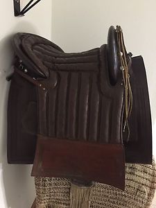 peruvian saddle n bridle set