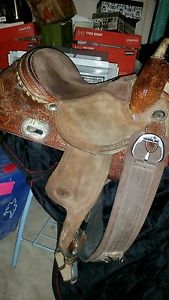 tex tan barrel saddle