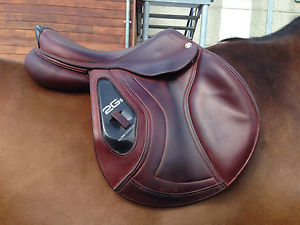 2014 CWD 2GS, SE25 S2 17'' French Jumping Saddle FULL CALF Brown