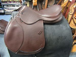 Toulouse Amerique Platinum Deluxe Leather saddle Genesis adjustable tree 17 seat