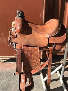 Courts Roping / Ranch Saddle -  16"