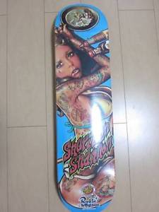 Rockin 'Jelly Bean× Santa Cruz skateboard deck Bitch Girl Sexy New F/S