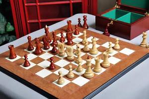 USCF Sales The Zagreb '59 Series Chess Set, Box, & Board Combination