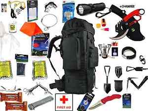 Survival kit backpack Molle Assault Emergency Rucksack tactical preparedness 3i