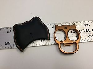 Kevin King Copper Happy-Go-Knucky w/Horns & Fangs, and Leather Case/Mask