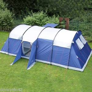 Grande Tenda familiare o gruppi per campeggio famiglia 10 posti SKANDIKA Nuova