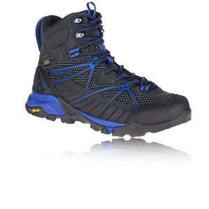 Merrell Capra Venture Womens Blue Black Gore Tex Waterproof Walking Boots Shoes