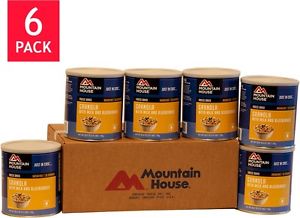 120 Total Servings of Mountain House Freeze Dried Granola with Milk and