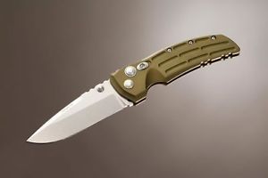 Hogue Extreme EX-01 4" Folding Knife w/ 154CM Blade & OD Green Aluminum Handle!