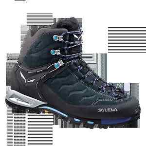 Salewa WS MTN TRAINER MID GTX Carbon/River Blue