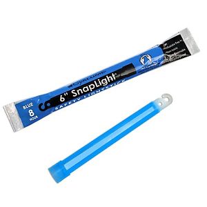 Cyalume SnapLight Industrial Grade Chemical Light Sticks Blue 6" Long 8 Hour ...