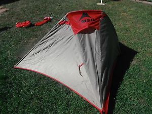 RARE! MSR Zoid 1 Ultralight 3 Season One Man Backpacking Hiking Tent Shelter UL