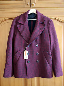 Barena Venezia Blazer / capa / chaqueta de lana 50 - 52 (grande) Tamaño