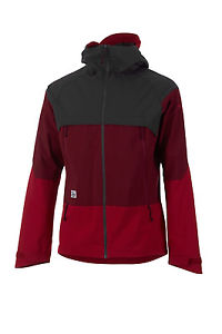 Maloja Veste Soft Shell Veste Fonctionnelle BeaverM. rouge Capuche coupe-vent