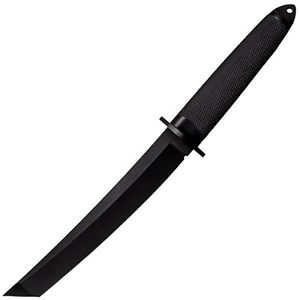 Magnum, Black Kray-Ex Handle, Black Tanto Plain w/Sheath