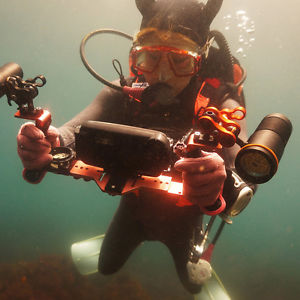 MK-56A Lampe Torche de Plongée Sous Marine Etanche  Noir de haute Qualité