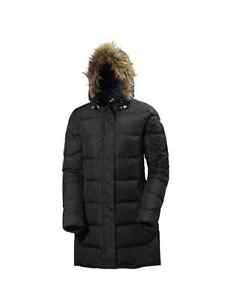 Helly Hansen W Aden En bas Veste Parka noir neuf
