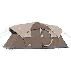 Coleman Brown WeatherMaster® 10-Person Camping Tent Outdoors Tents  New