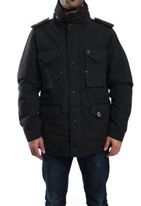 Ma.Strum Réversible Veste De Terrain en Noir Geai SOLDE 445