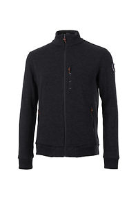 Maloja Veste Polaire Veste Fonctionnelle BradwoodM. anthracite Laine Stretch