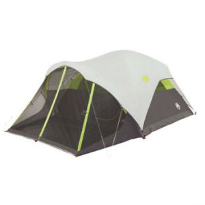 All Season Camping 6-Person Fast Pitch Dome Tent with Screenroom