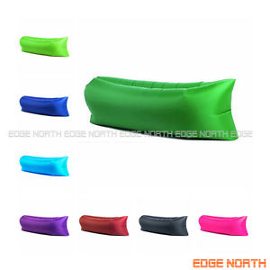 Fast Inflatable Sleeping Lazy Lounge Beach Hiking Camping Outdoor Air Bean Bag