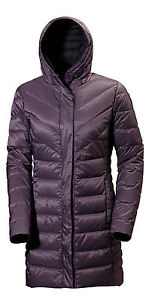 Helly Hansen W Saga Down Parka Dark Violet NEW